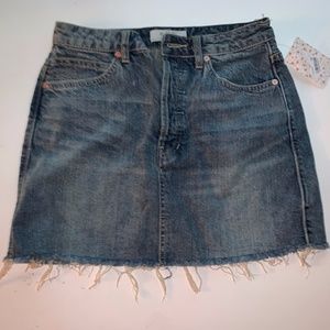 Womens jean skirts
